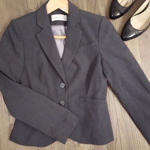 Suit blazer (charcoal)
